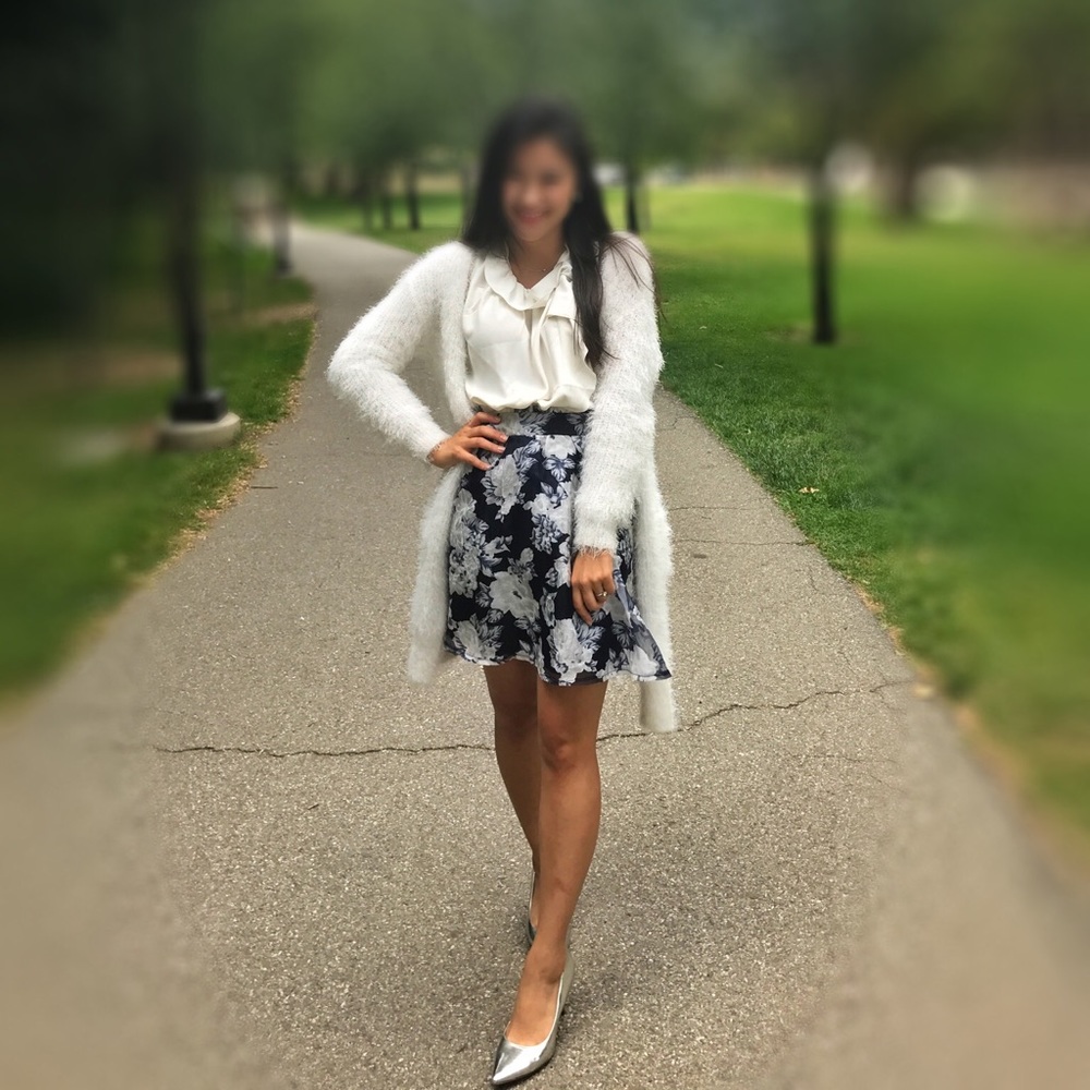 Floral skirt